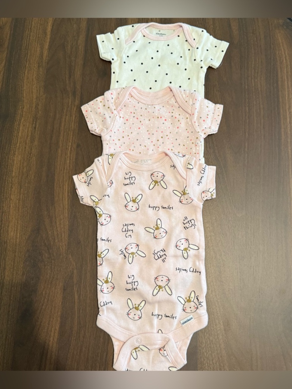 Baby girl onesie bundle